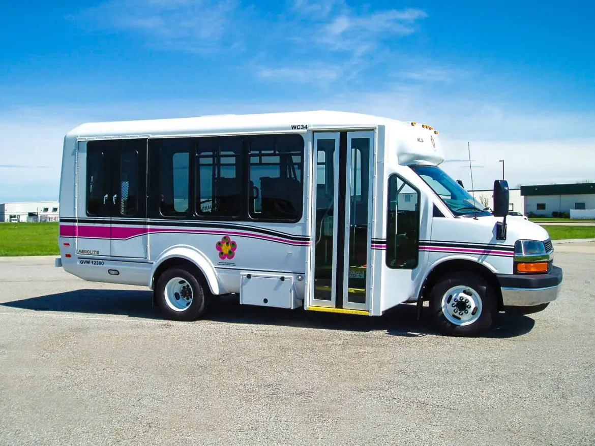 a small shuttle cutaway bus offers great transportation options for Hawaii residents